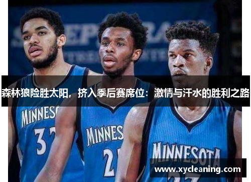 森林狼险胜太阳，挤入季后赛席位：激情与汗水的胜利之路